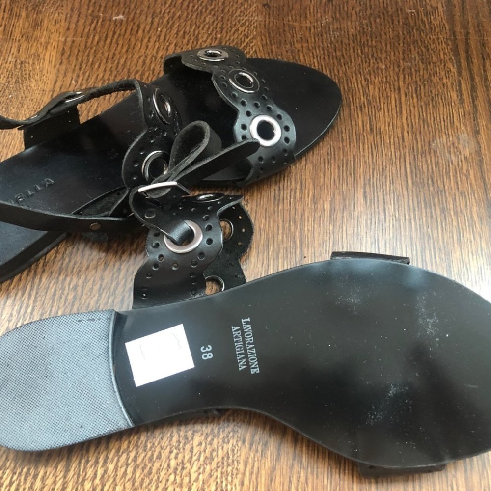 Lavorazione Artigiana Gabriella Sandals, sz 38 - Picture 2 of 5